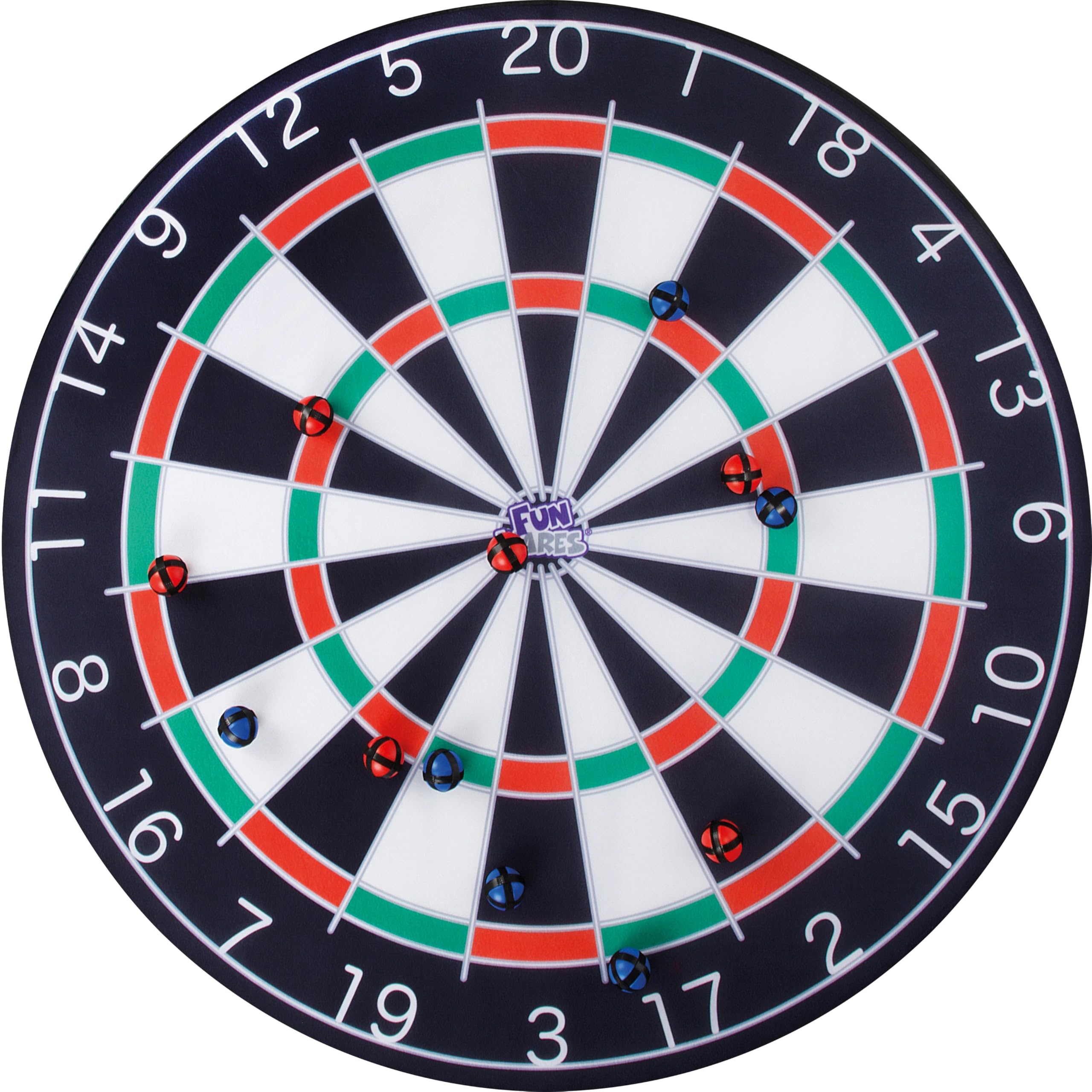 Sunflex Youngster Klettdartboard Jumbo 92cm 12 Bälle