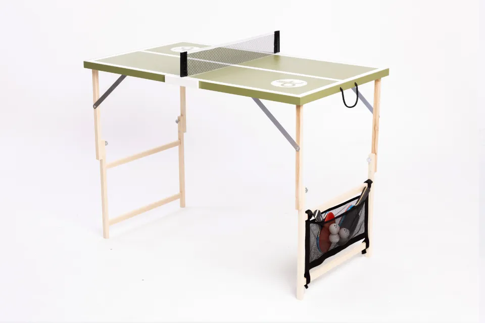 DISH TENNIS Farbige Tische Olive Odyssey Tischtennistisch Olive