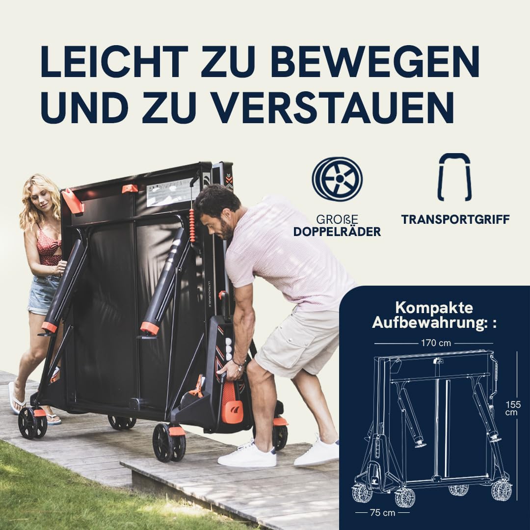 Cornilleau 700X Tischtennisplatte Outdoor 8mm wetterfest