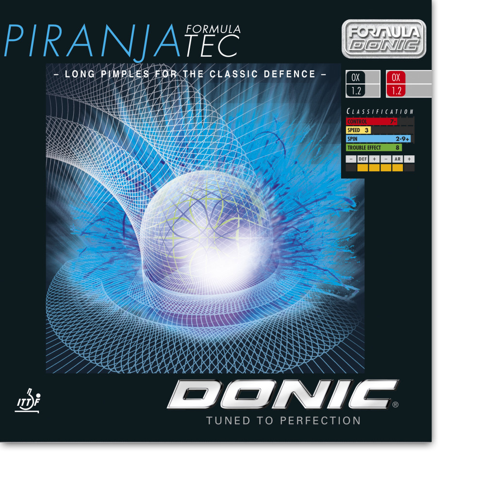 DONIC Piranja TEC Tischtennis Belag Langnoppen