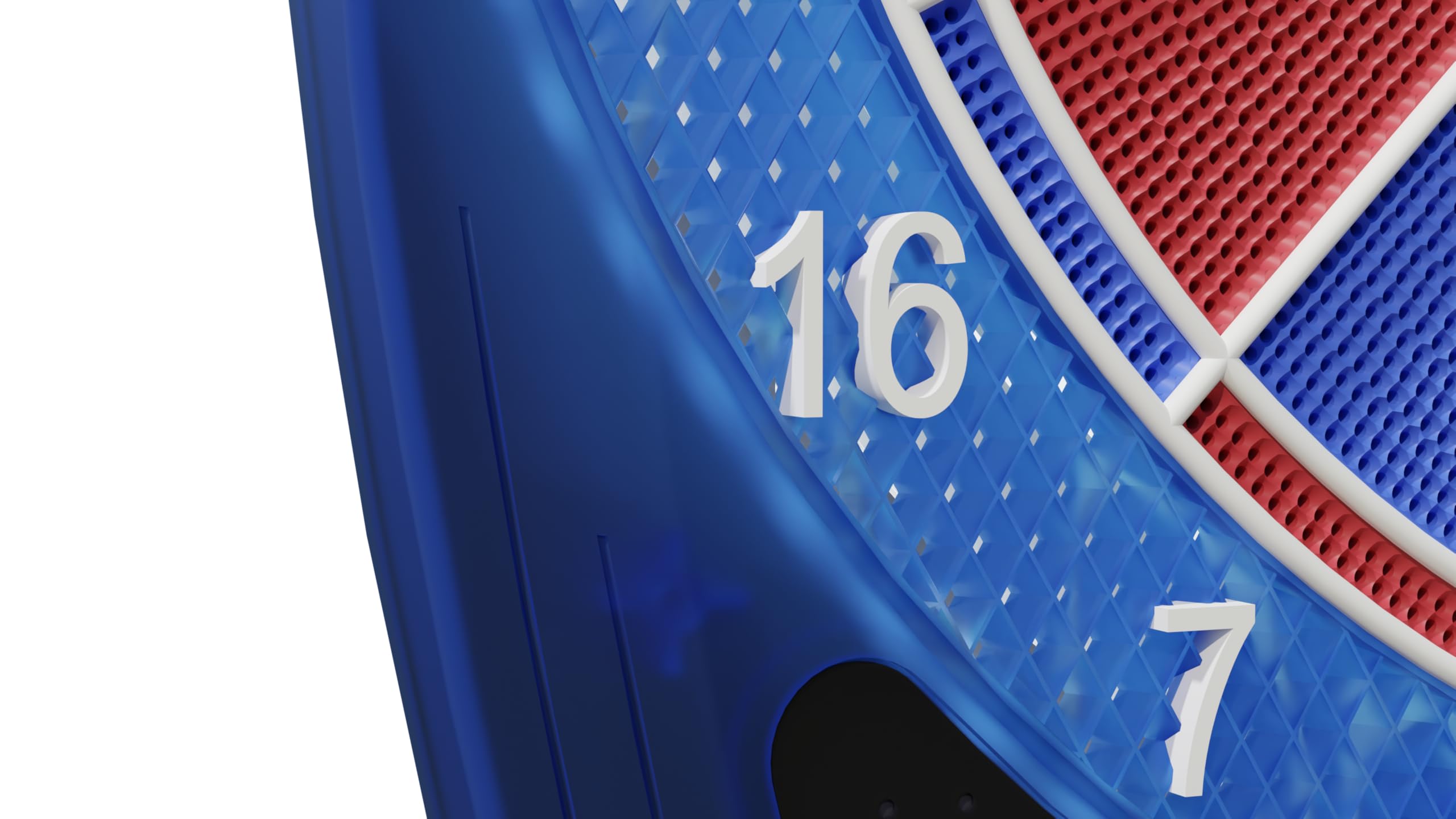 Carromco Flash-401 E-Dartboard LED 35 Spiele 1-8 Spieler
