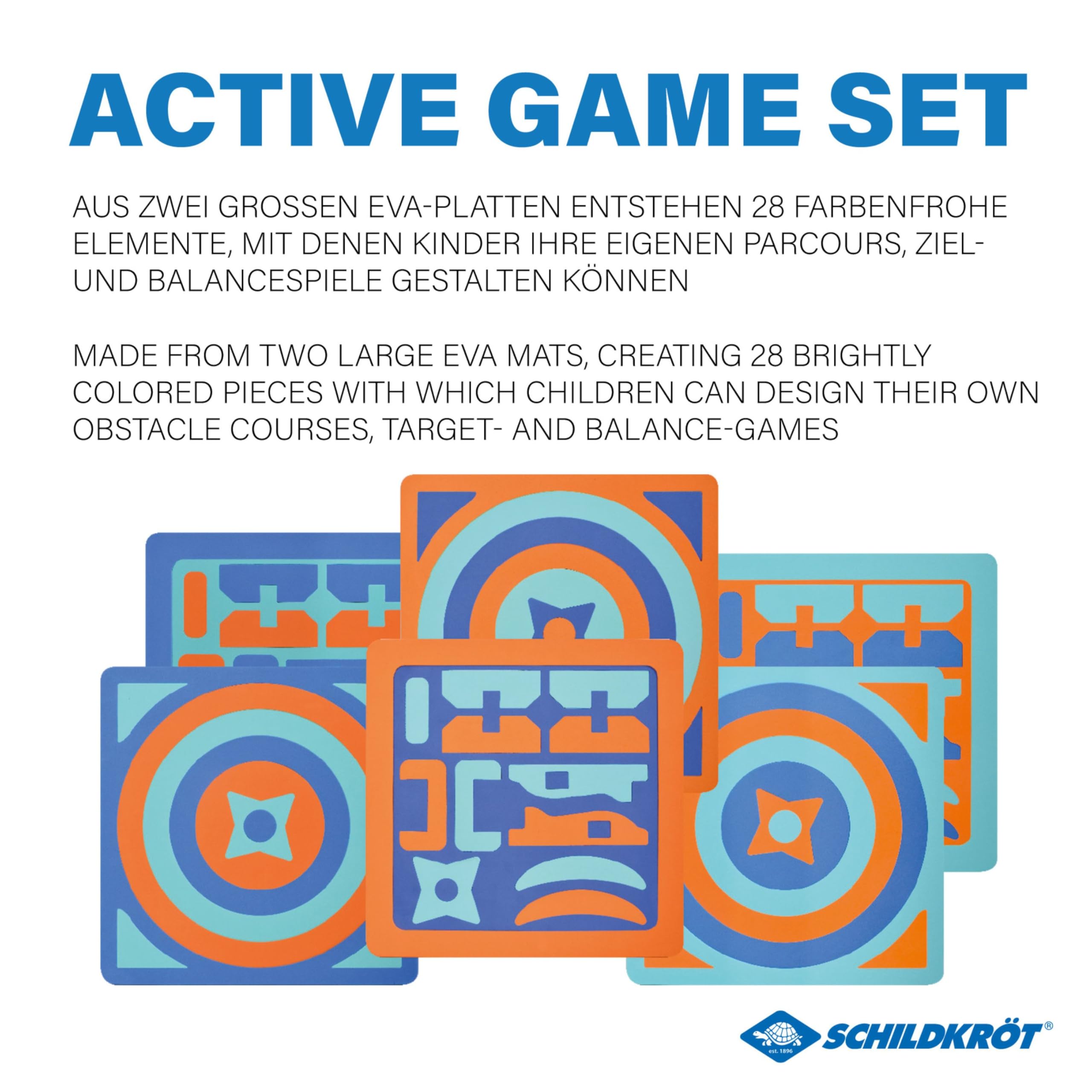Schildkröt Active Games Bewegungsspiel 28 Teile EVA