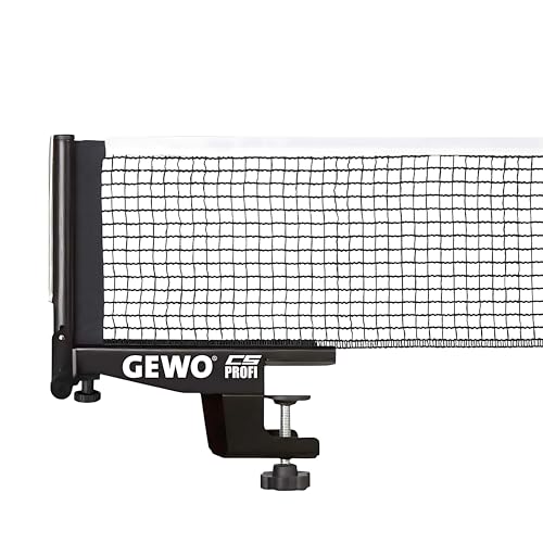 GEWO CS Profi Tischtennisnetz schwarz 183 cm ITTF