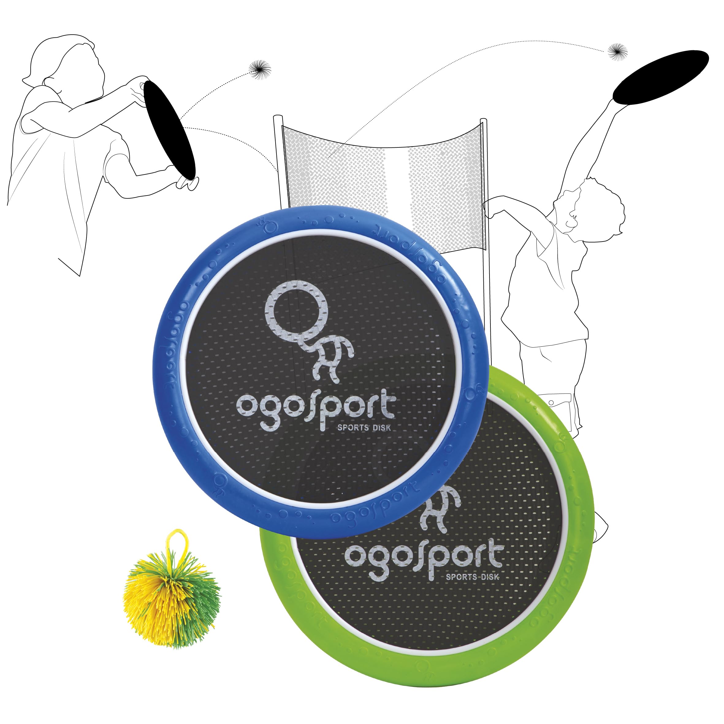 Schildkröt Outdoor Ogo Sport Set Softdiscs Gelb-Rot