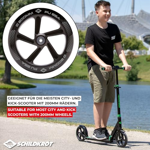 Schildkröt City Scooter Ersatzrollen 200mm 2er-Set