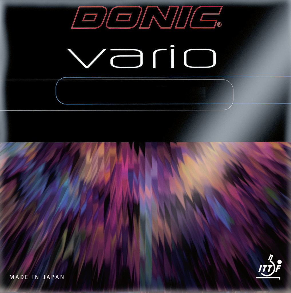 Donic Vario Tischtennisbelag mittelhart Spin schnell