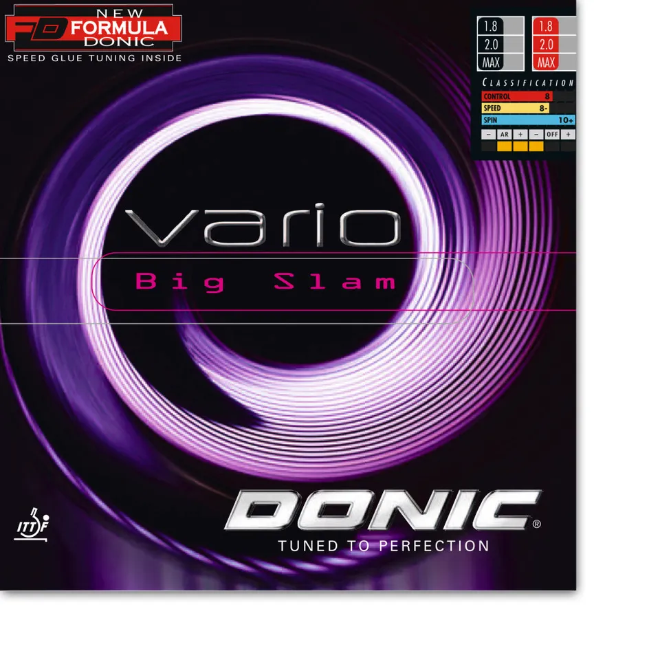 DONIC Vario Big Slam Tischtennisbelag 35 Shore weich