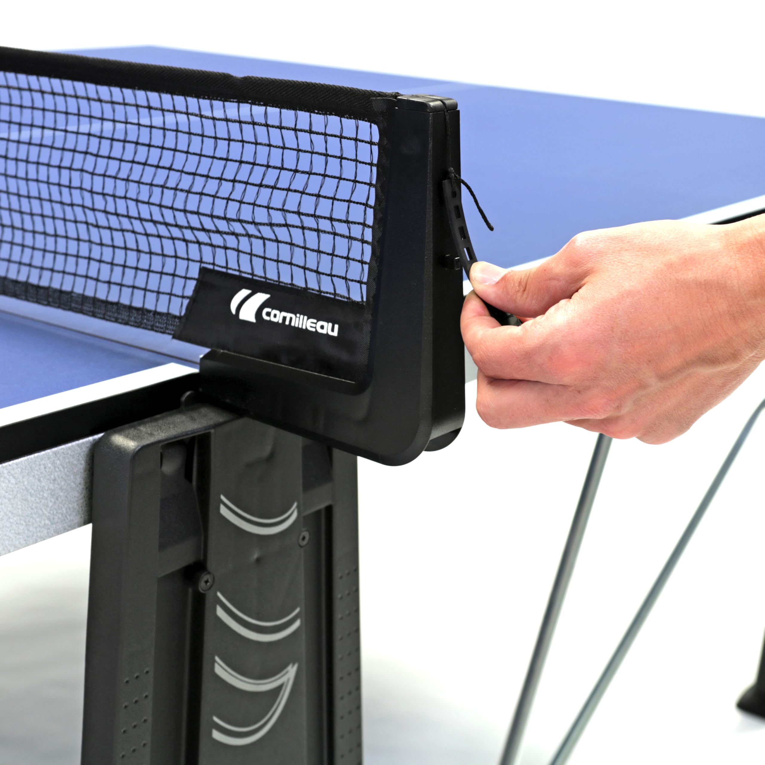 Cornilleau 300 Indoor Tischtennistisch Blau mit Netz klappbar
