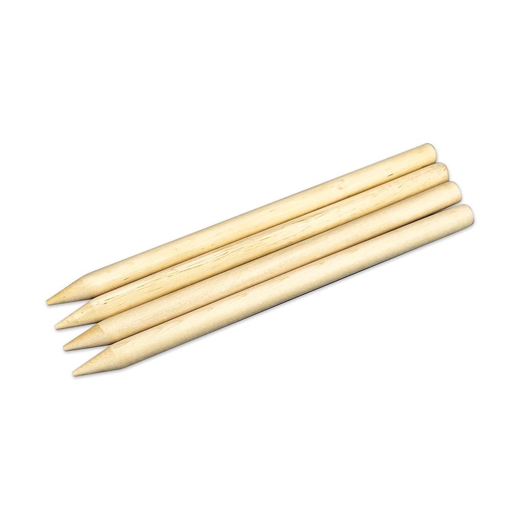 Carromco Kubb Wikingerschach Set Birkenholz mit Tasche