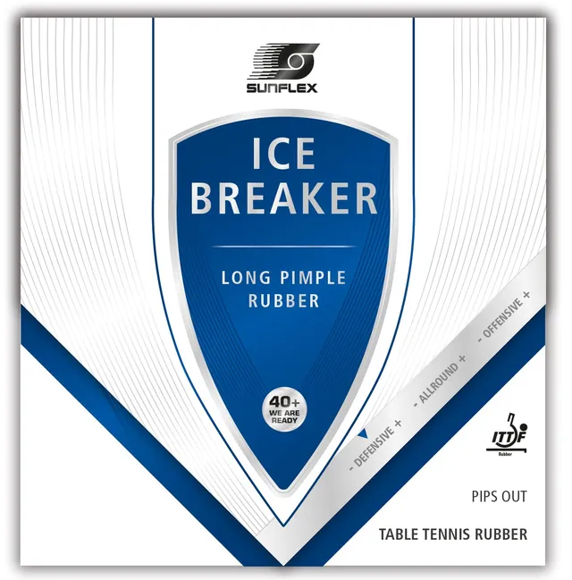 Sunflex Signature Line Ice Breaker Noppen-Belag schwarz OX
