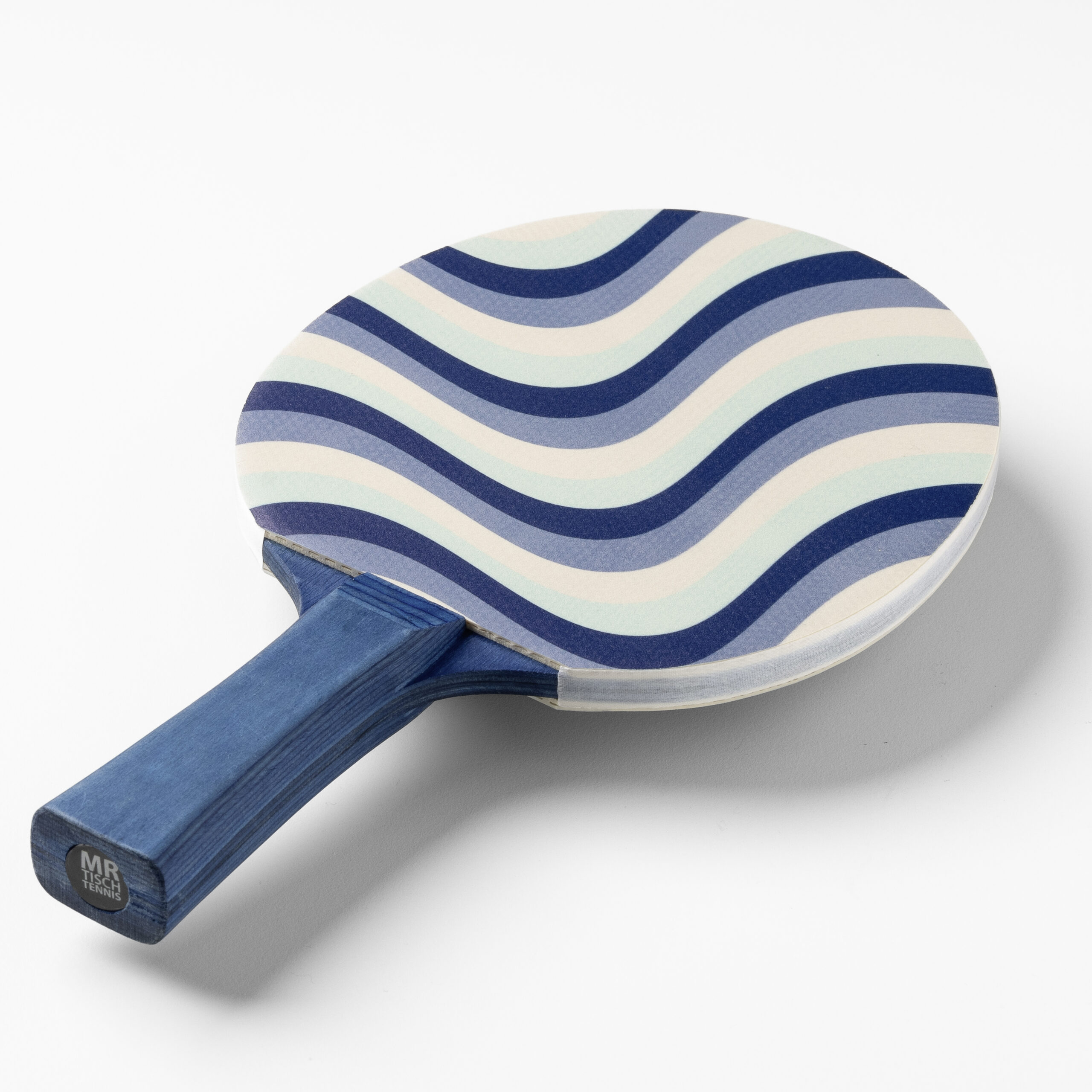 Mr. Tischtennis Santorini Wave Designschläger Freizeit