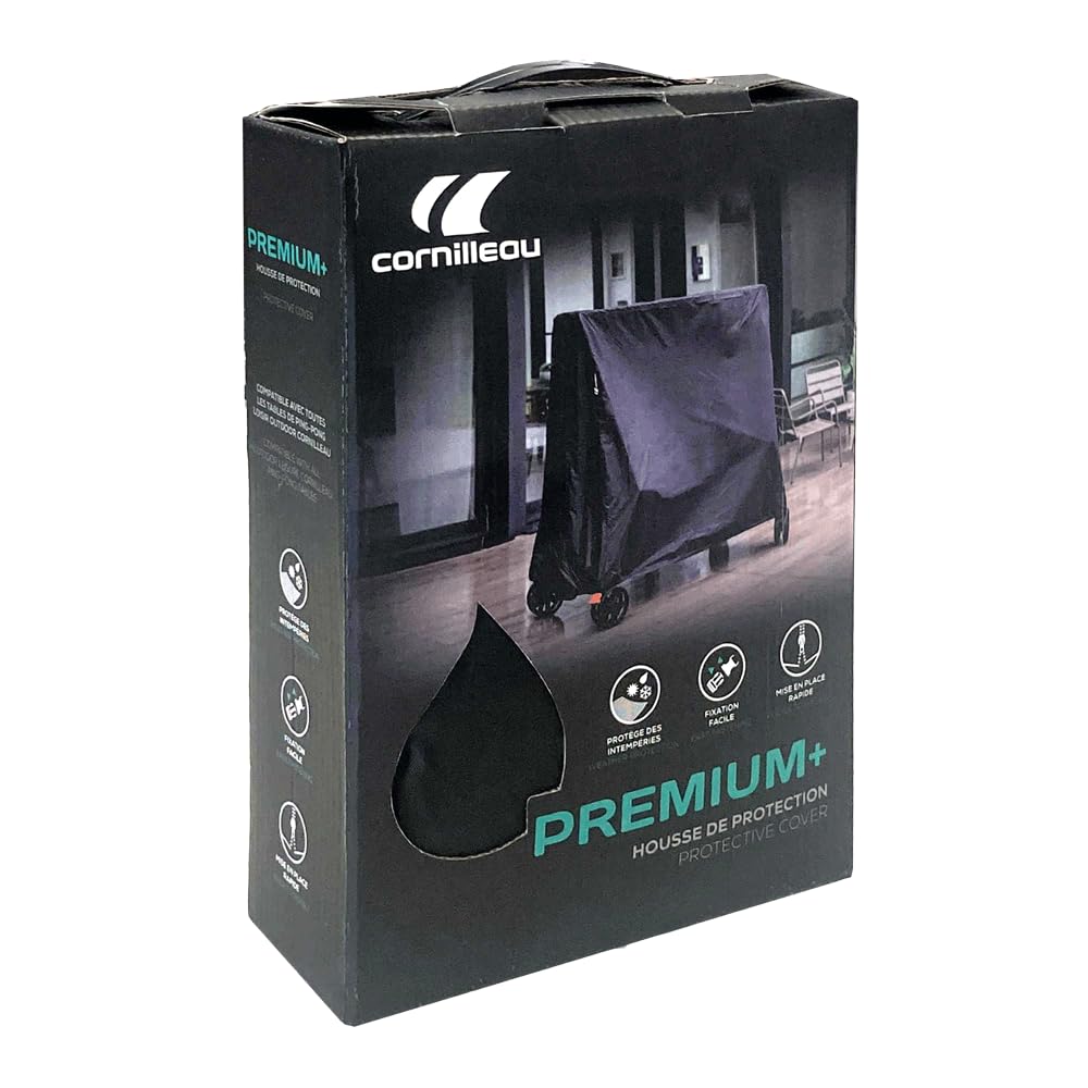 Cornilleau Premium+ Tischtennistisch Schutzhülle Regen UV