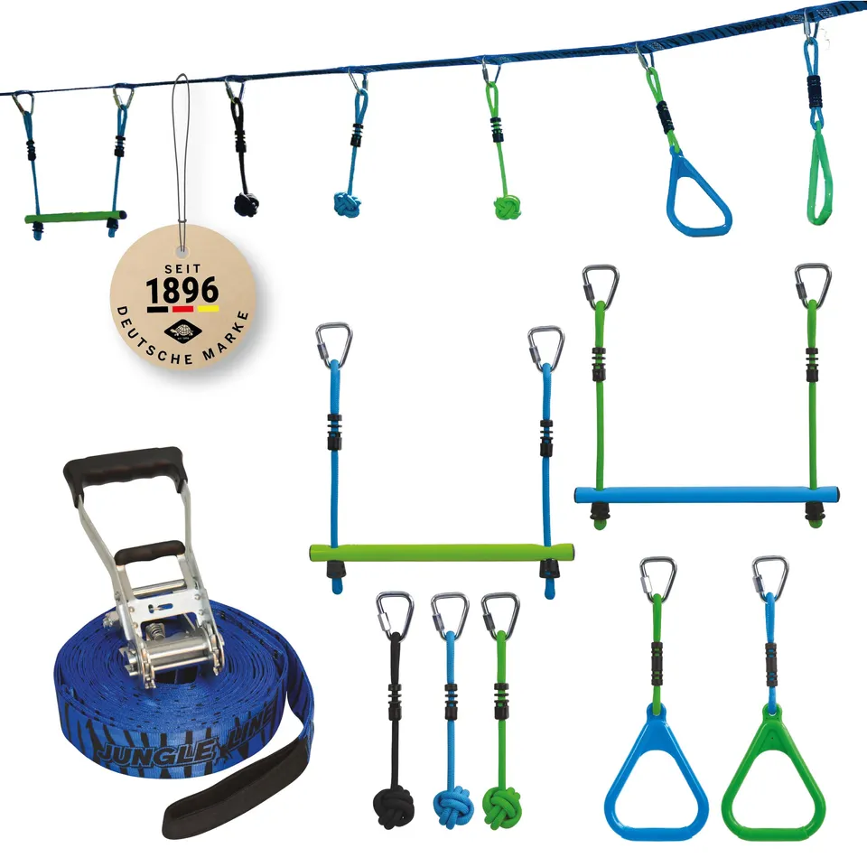 Schildkröt Outdoor Jungle Line Hangelparcours 11m 7 Teile