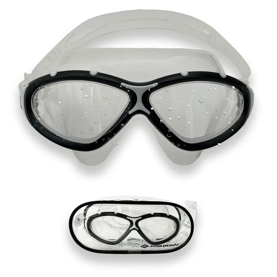 Schildkröt Outdoor Java Schwimmbrille transparent-schwarz Anti-Fog