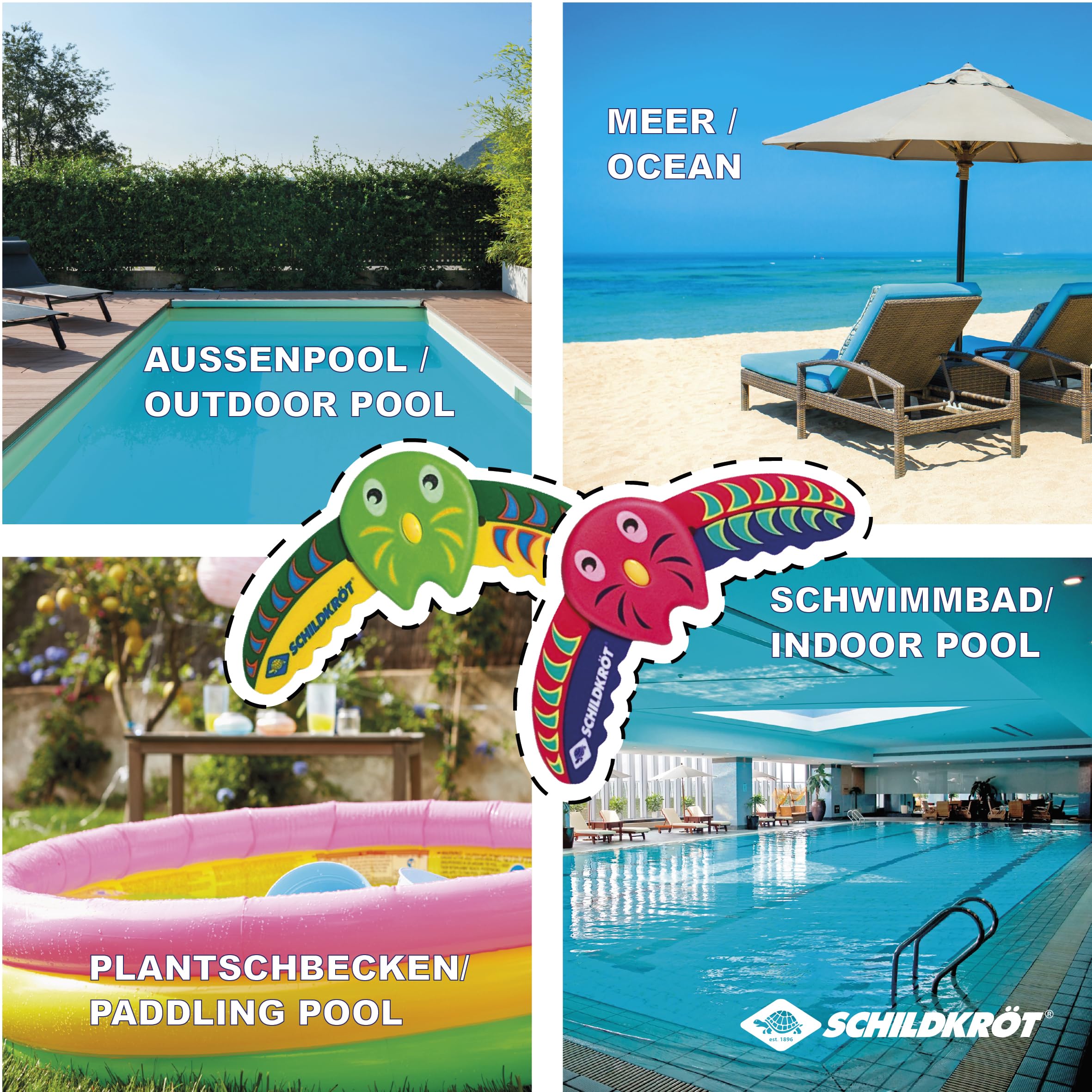 Schildkröt Outdoor Unterwasser-Gleiter Rochen 2er Set