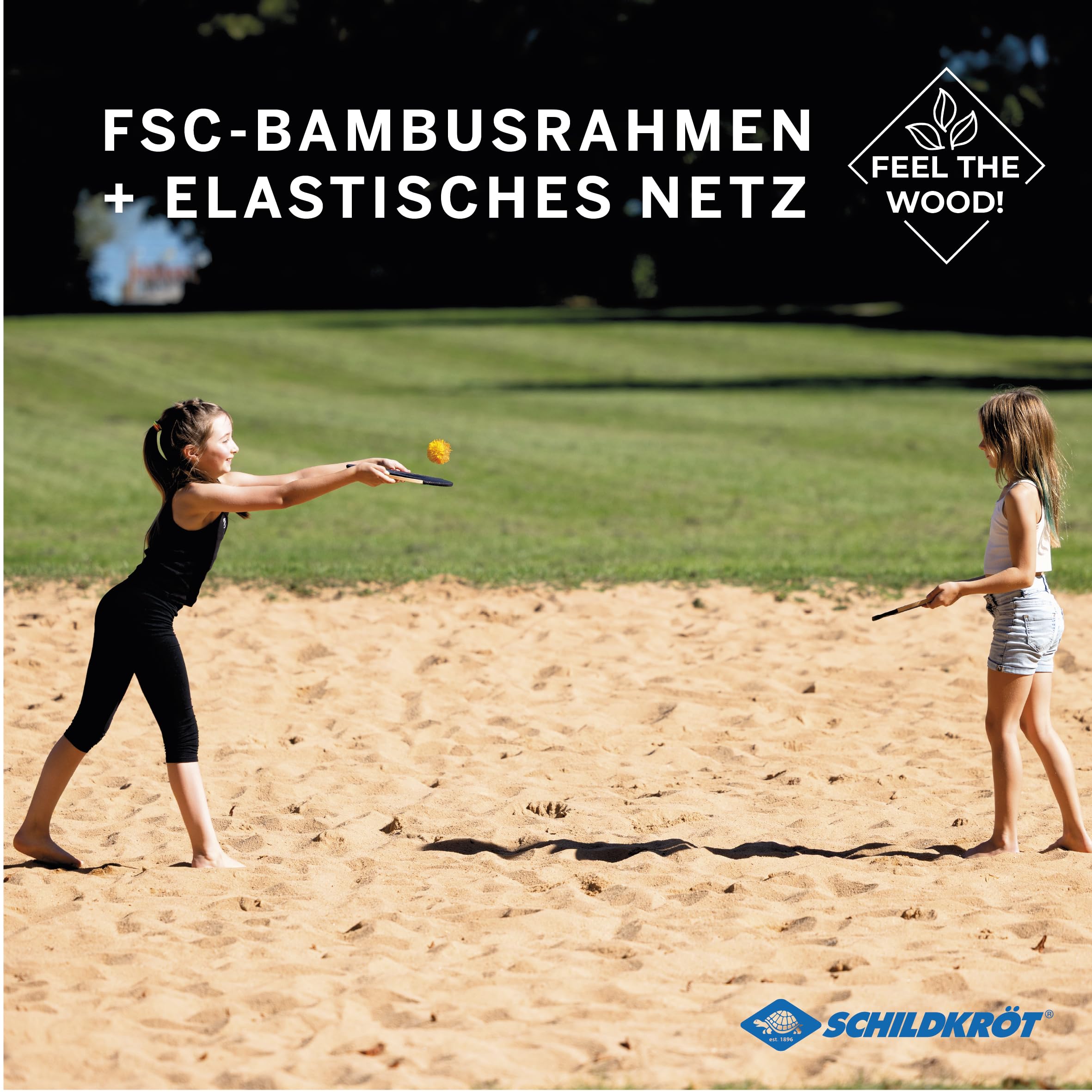 Schildkröt Ogo Bamboo Fang- und Wurfspiel ab 4 Jahren