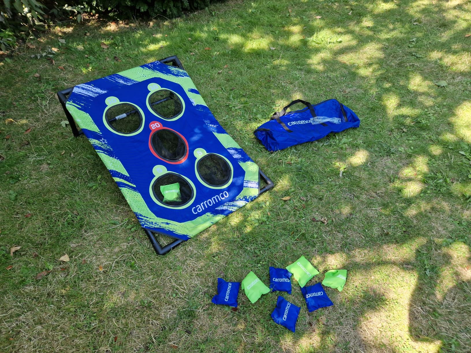 Carromco Bean Bag Toss Wurfspiel Garten 8 Bags