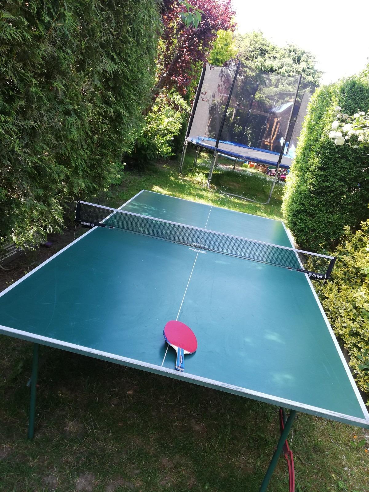 Gewo CS Clip Tischtennisnetz 152,5cm schwarz Metall höhenverstellbar