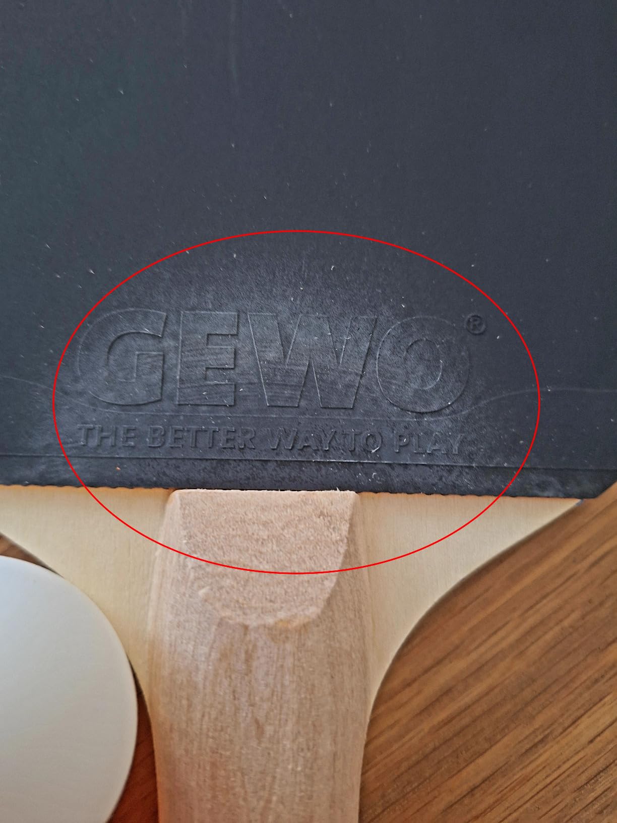GEWO Fun Tischtennisset 2 Schläger 3 Bälle Tasche Hobby