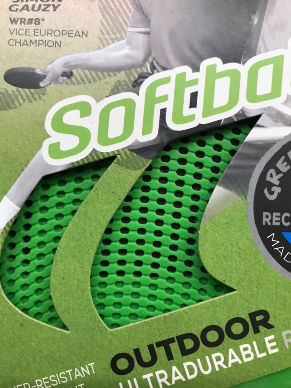 Cornilleau Softbat Eco Tischtennisschläger blau wetterfest
