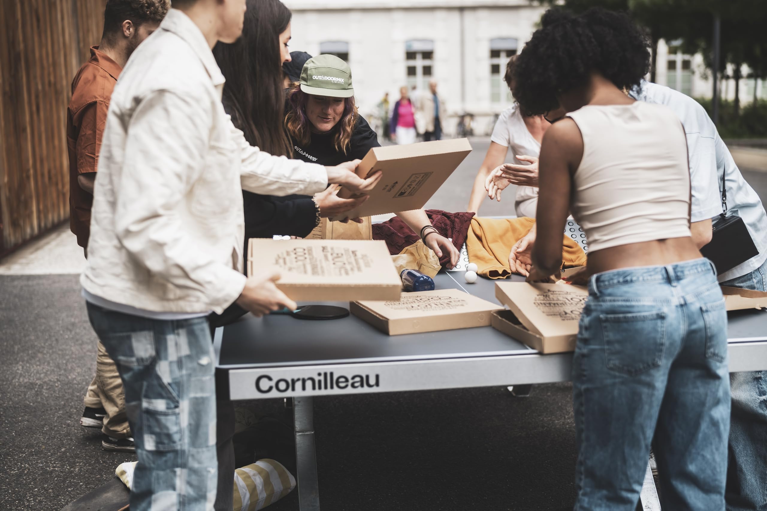 Cornilleau Urban Outdoor Tischtennisplatte vandalismussicher
