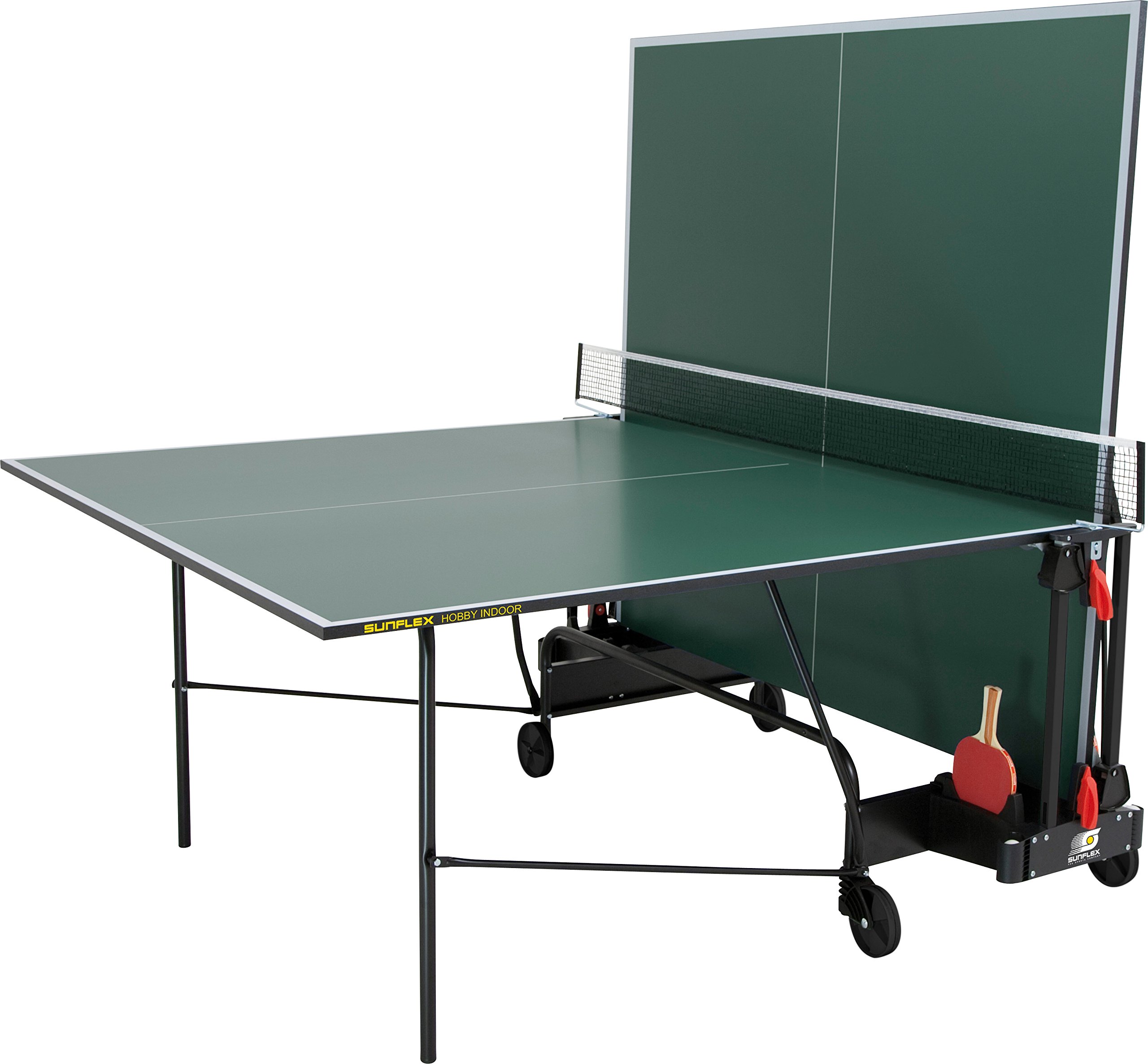 sunflex PRIME Tischtennisplatte Indoor grün 19 mm klappbar