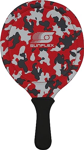 Sunflex Neoremix Beachball Set Camo 2 Schläger 2 Bälle