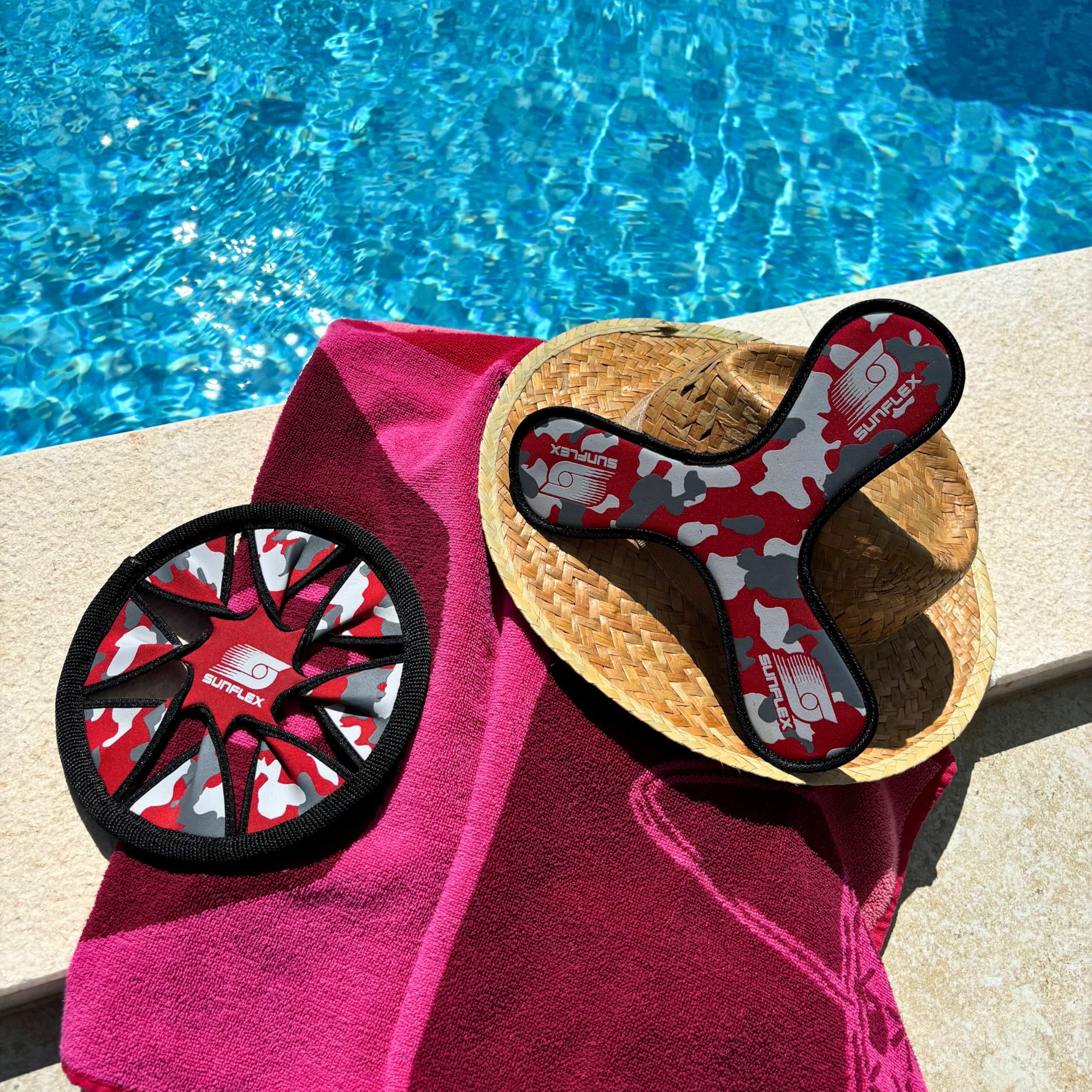 Sunflex Neoremix Cassini Camo Rot Bumerang 27 cm weich
