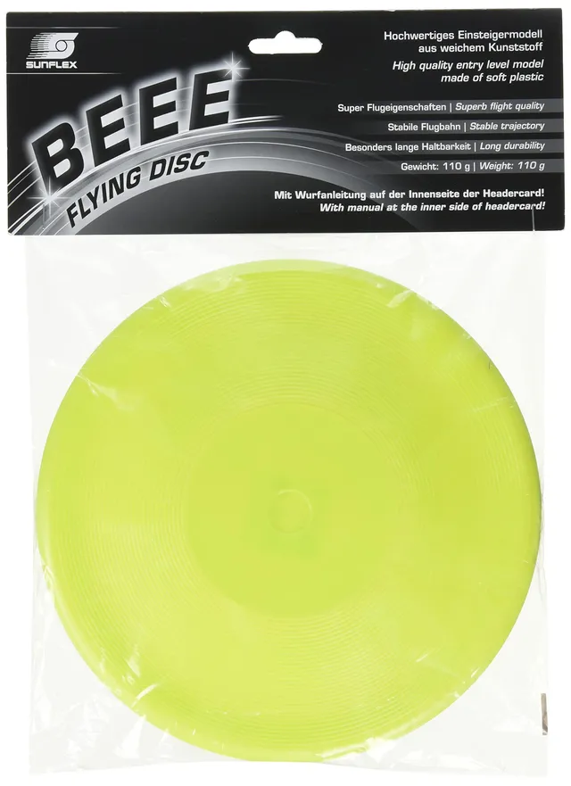 Sunflex Action Pro Wurfscheibe BEEE Frisbee weich