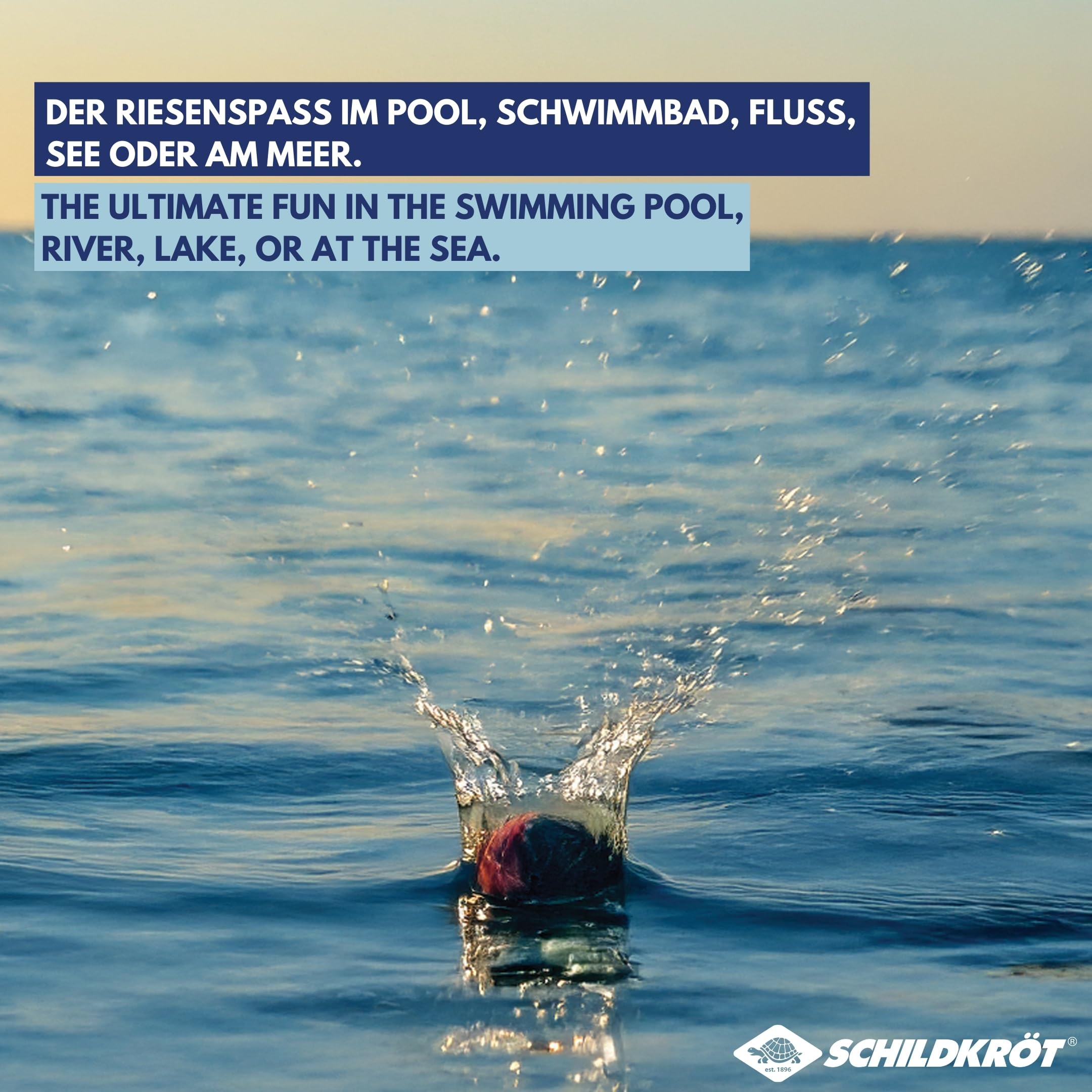 Schildkröt Outdoor Wave Jumper Wasserball 55 mm Silikon