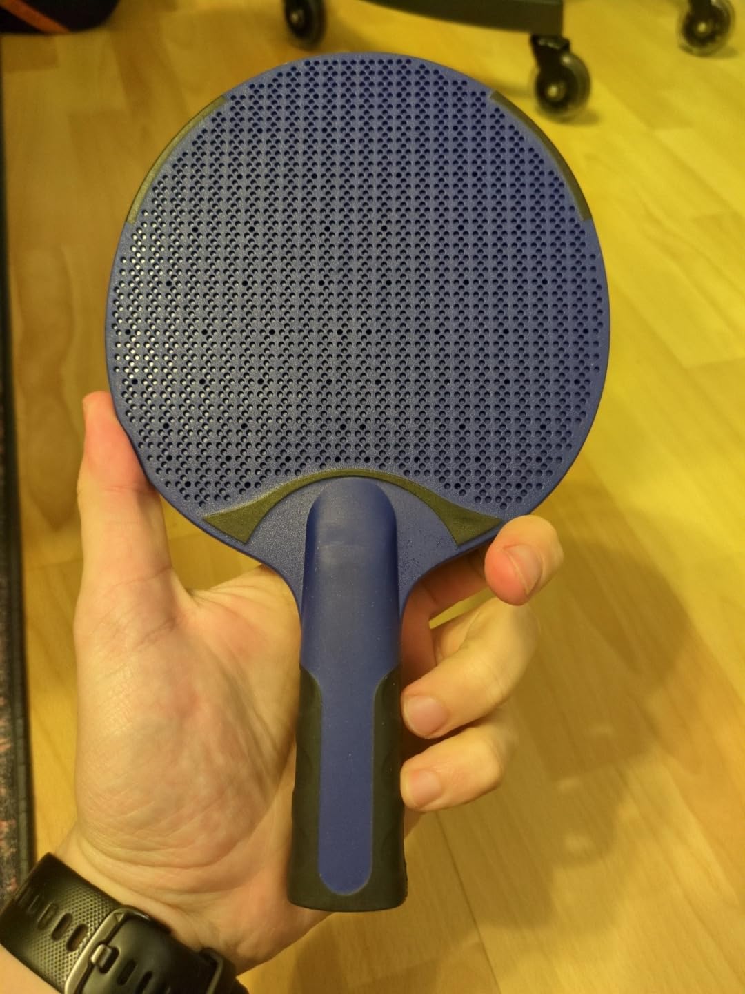 GEWO AWR Outdoor Tischtennisschläger blau wetterfest konkav