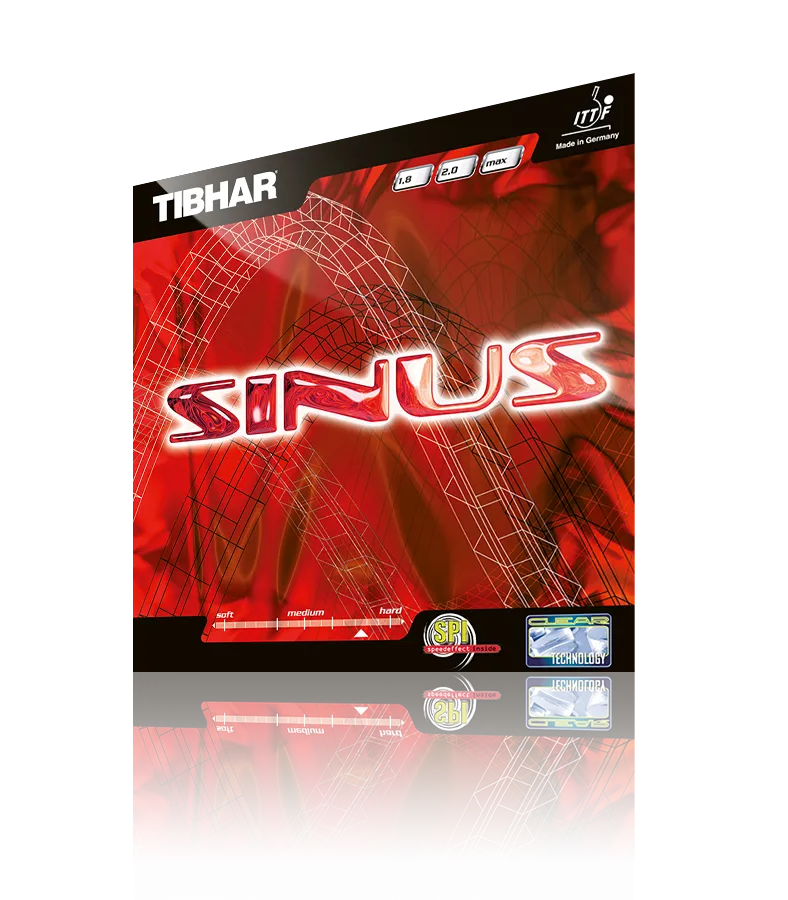 Tibhar Sinus Tischtennisbelag hart schnell Spin