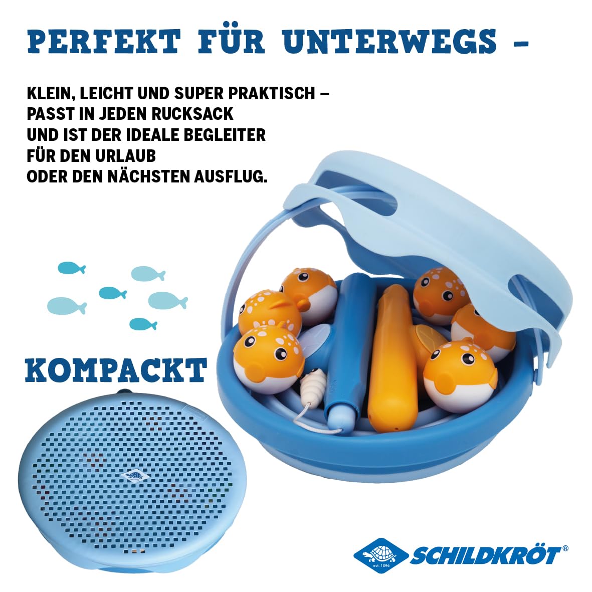 Schildkröt Outdoor Fishing Game Angelspiel Magnet 2 Angeln