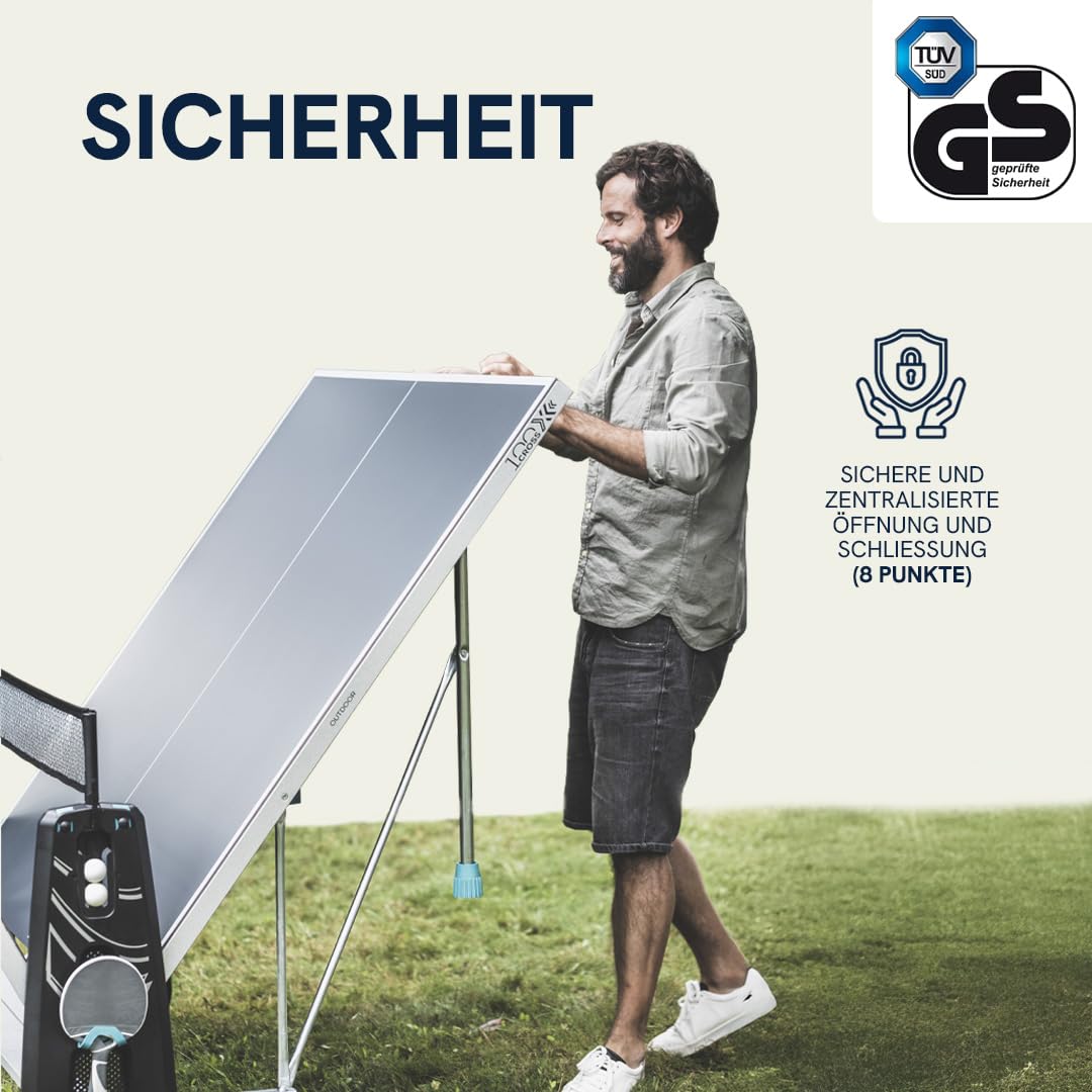Cornilleau 100X Outdoor Tischtennistisch blau wetterfest