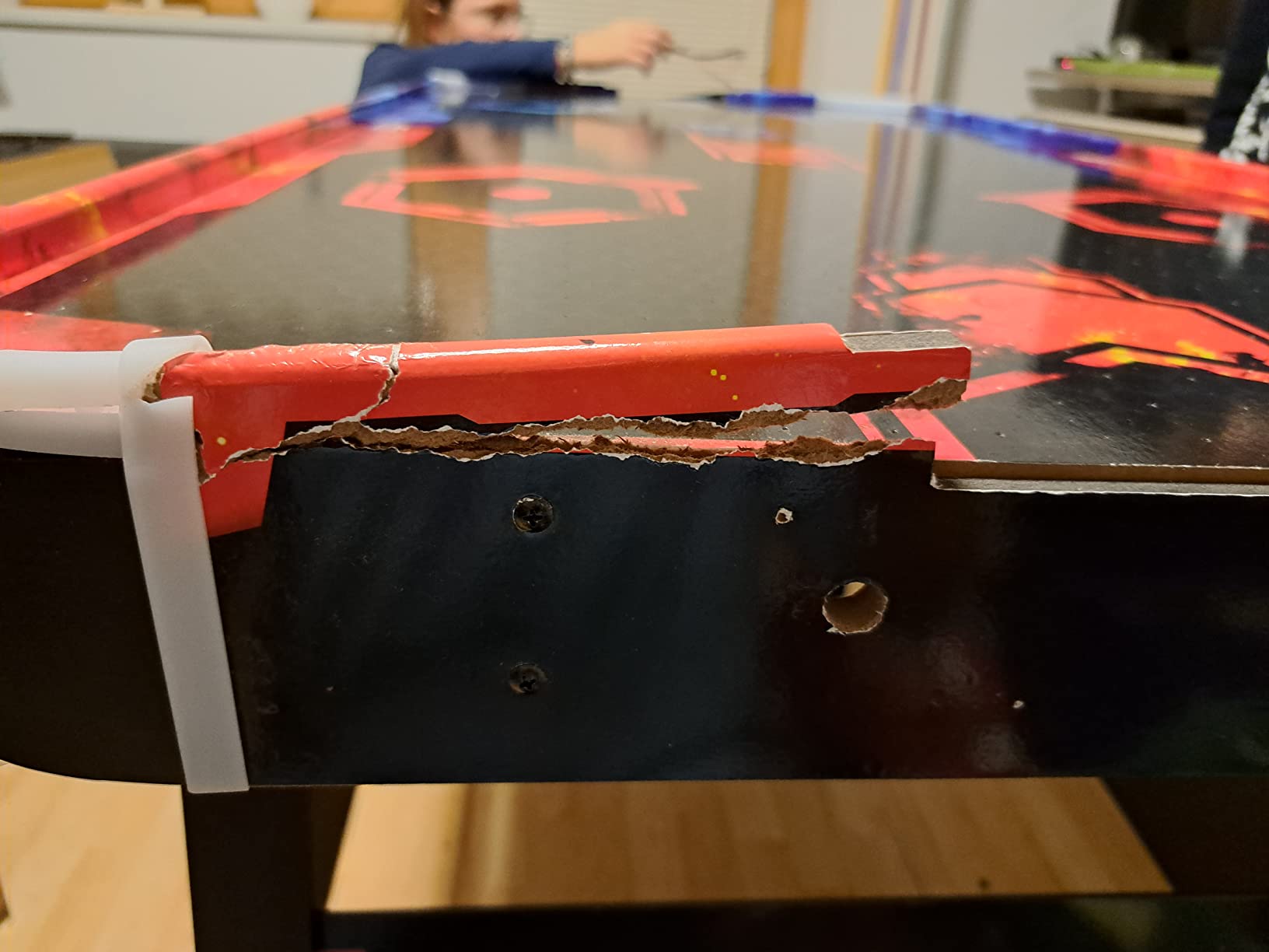 Carromco Aurora-XT Airhockeytisch 146cm LED mit Gebläse