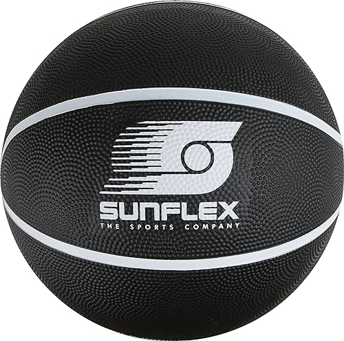 Sunflex Action Pro Basketball Black Größe 7 23 cm