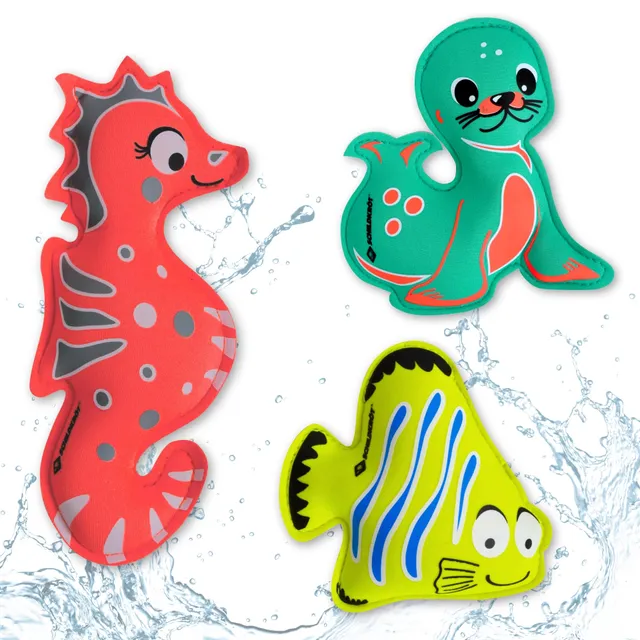 Schildkröt Outdoor Neopren Tauchtiere 3er Set Seelöwe Tauchspiel