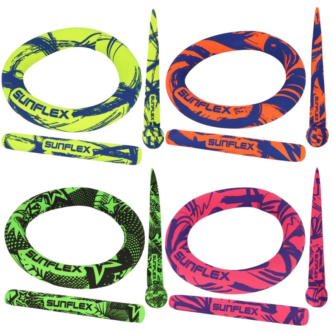 Sunflex Funky Scribble Tauchset 3er Orange Neopren