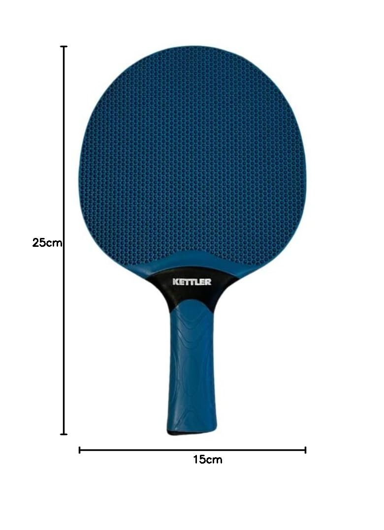 Kettler Match Outdoor Tischtennisschläger-Set mit 6 Bällen