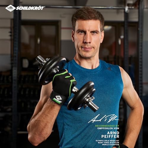 Schildkröt Fitness-Handschuhe Pro L-XL schwarz-grün