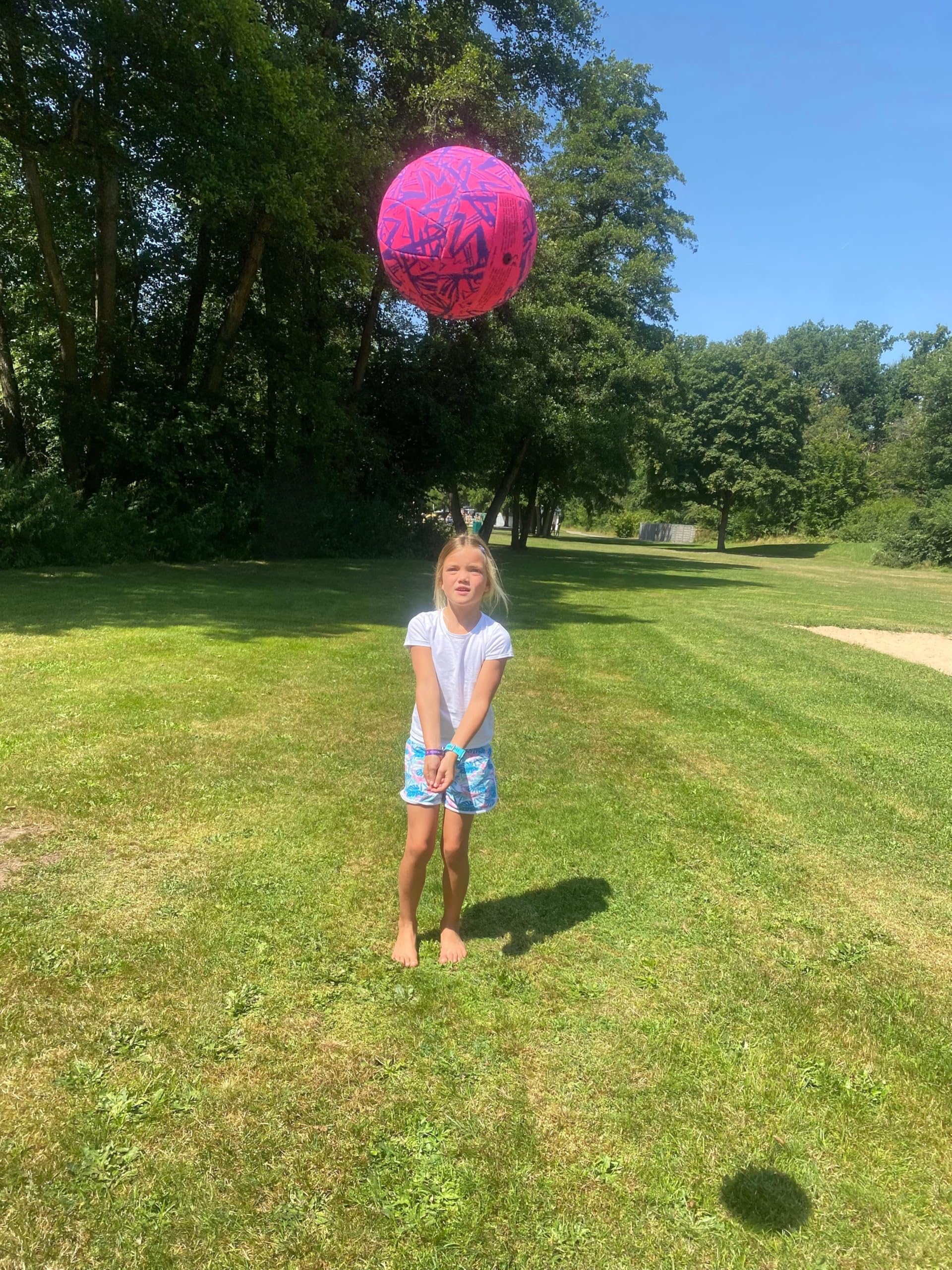 Sunflex Funky Beachball Größe 3 Gelb – Neopren Volleyball