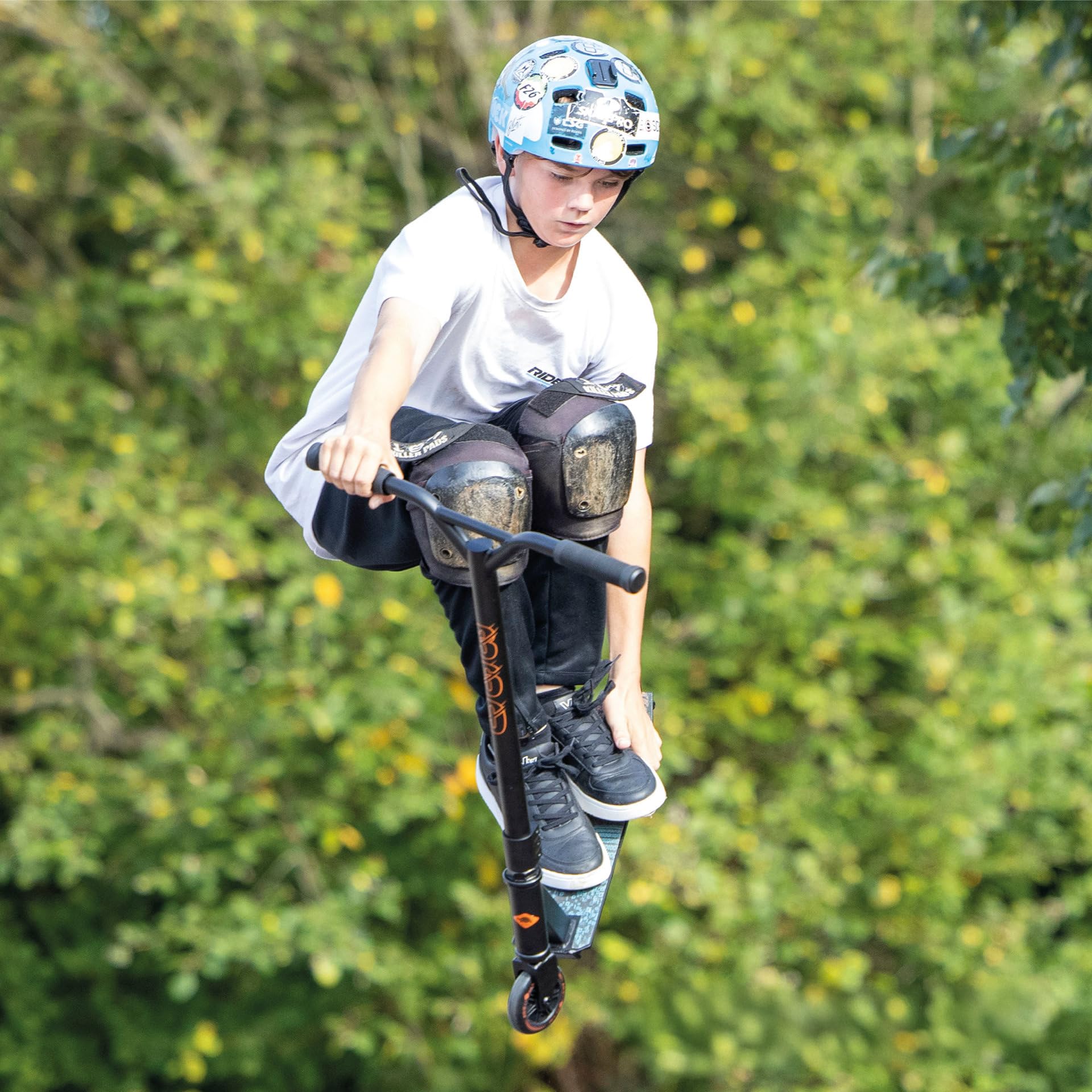 Schildkröt 360 Space Stunt Scooter Alu-Deck 100mm ab 8 J.