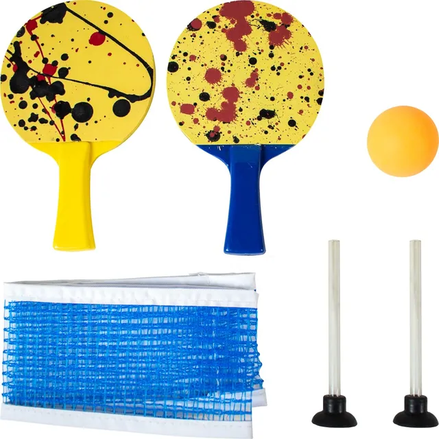 Sunflex Prime Mini Tischtennis-Set 2 Schläger Netz Ball