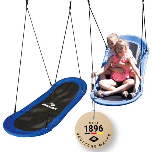 Schildkröt Outdoor Nestschaukel Oval 165x70cm Hängeschaukel 150kg
