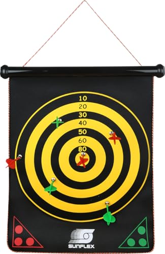 Sunflex Youngster Dartspiel magnetisch doppelseitig 6 Pfeile