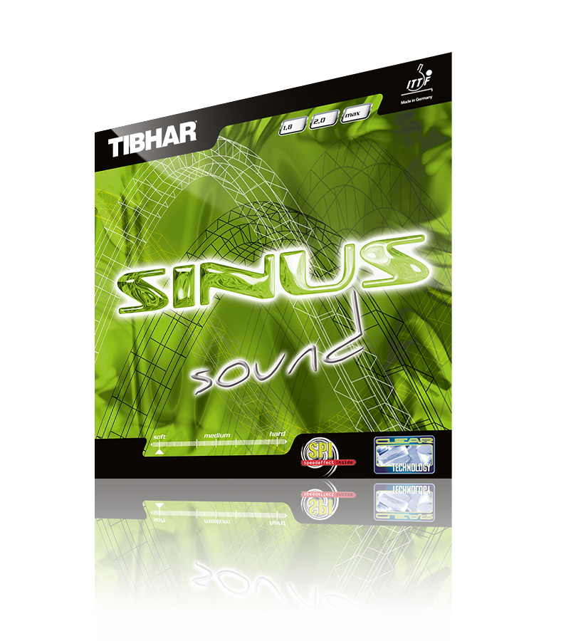 Tibhar Sinus Sound Belag weich mit viel Rotation