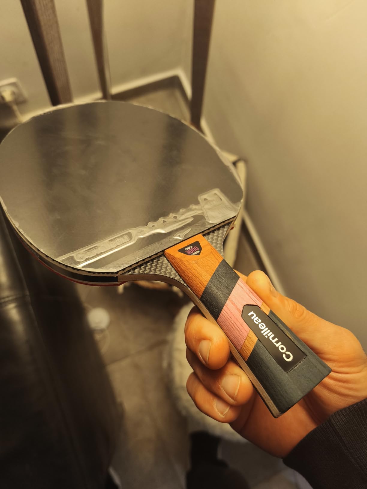 Cornilleau Excell 3000 Carbon Tischtennisschläger konkav offensiv