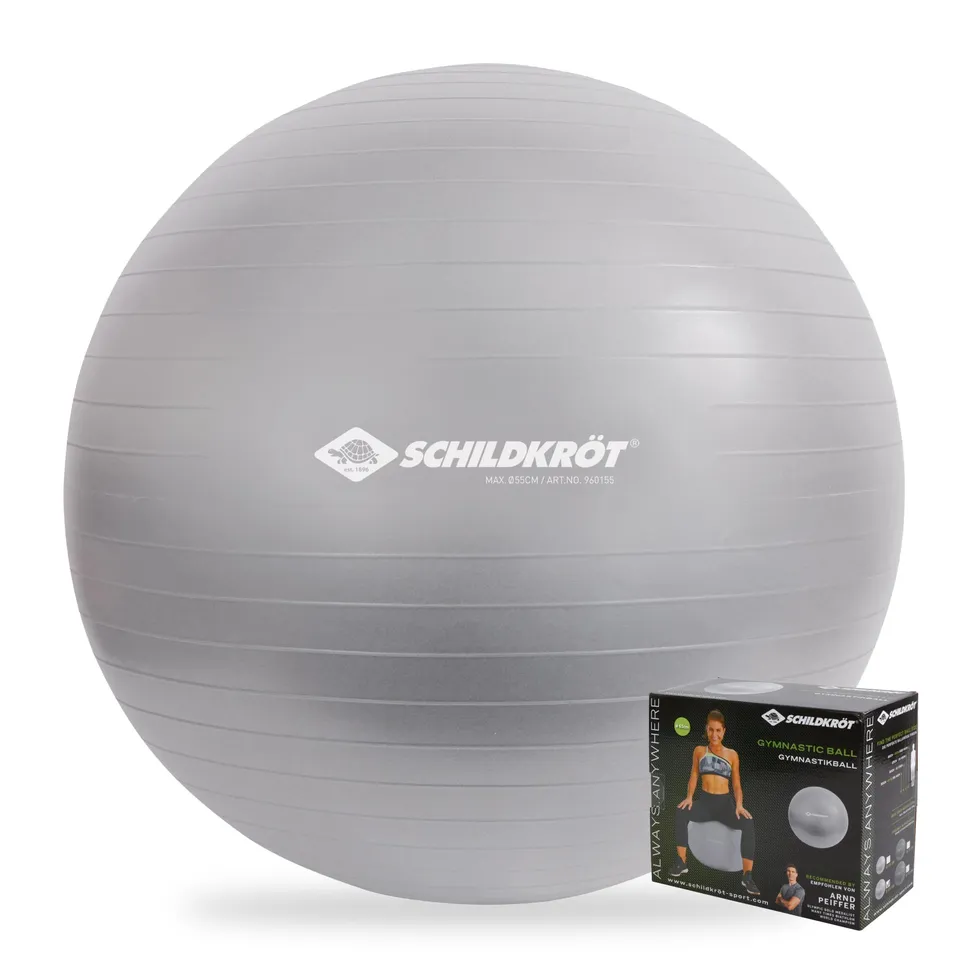 Schildkröt Outdoor Gymnastikball 55cm mit Pumpe bis 120kg