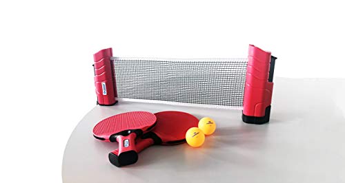 Schildkröt Outdoor Tischtennisset mit Netz 2 Schläger wetterfest