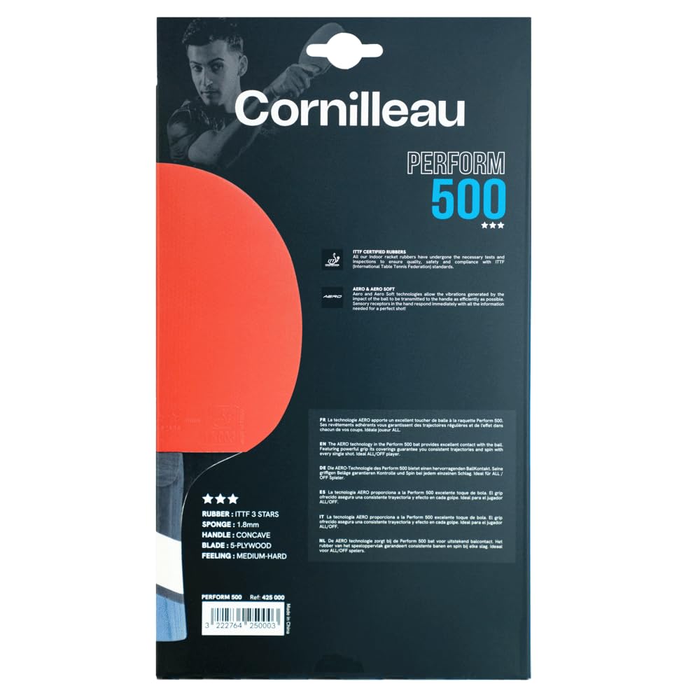 Cornilleau Perform 500 Tischtennisschläger Allround 1,8 mm